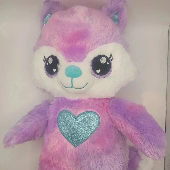 Build A Bear Workshop Heartables Indigo the Fox Woodsy Wonder Purple EUC. - Picture 6 of 8